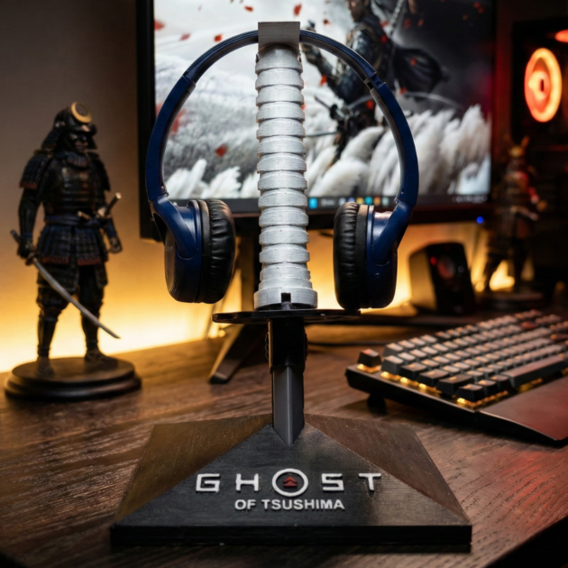 Ghost Of Tsushima Sword Headphone Holder