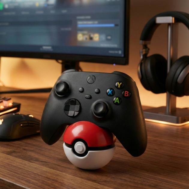 Pokeball Controller holder
