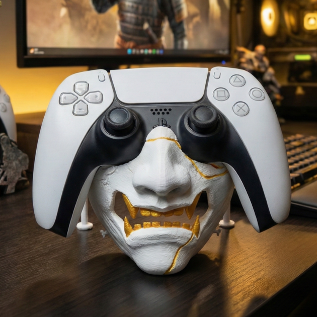 Ghost Of Yotei Mask Controller Holder