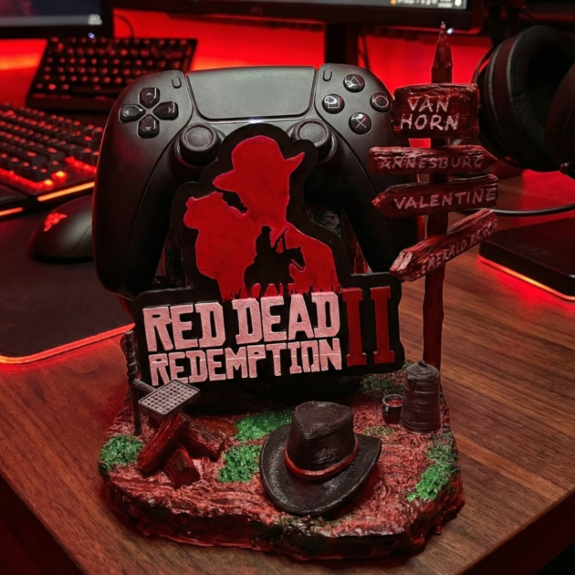 Red Dead Redemption 2 Diorama Controller Holder
