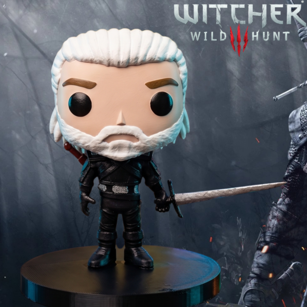 Geralt of Rivia From Witcher 3 Pop Figure