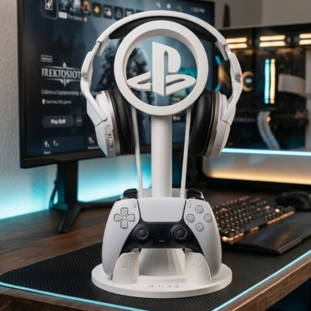 PS5 Controller and Headphone Holder