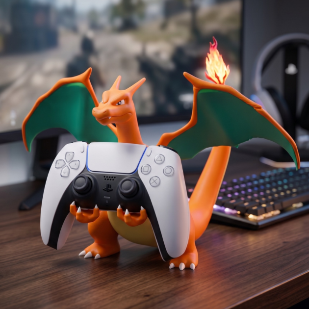Charizard Controller Holder