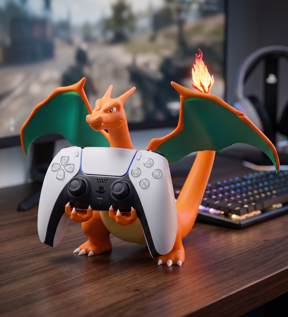 Charizard Controller Holder