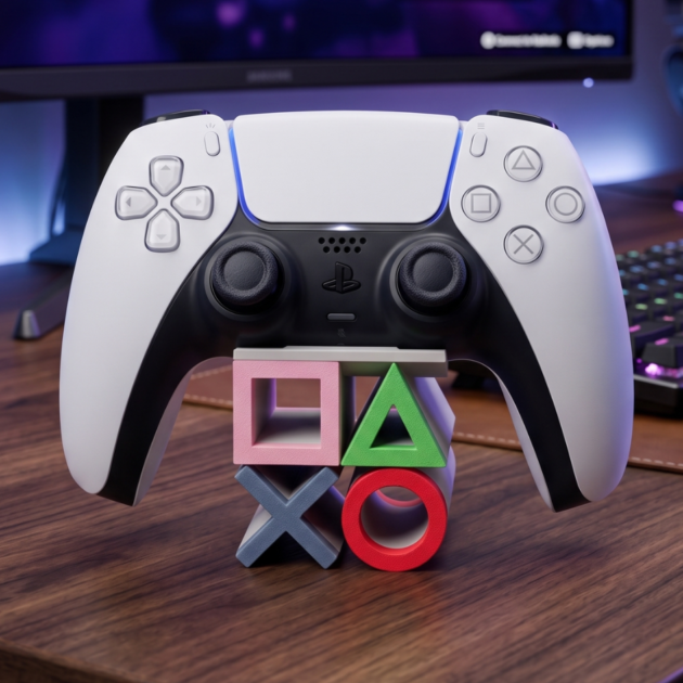 PS5 Classic Geometry Controller Stand