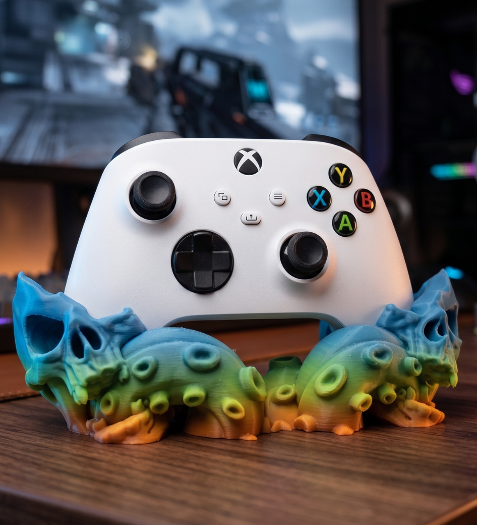 Rainbow Octopus Controller Stand