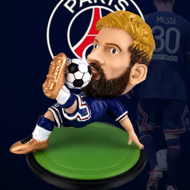 Messi Bicycle Kick Pop Figure