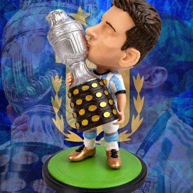 Messi Trophy Celebration Pop Figure