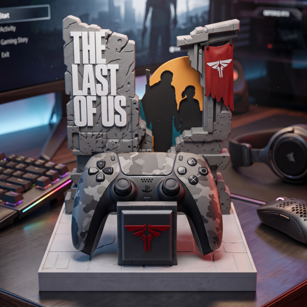 The Last of Us Diorama Controller Stand