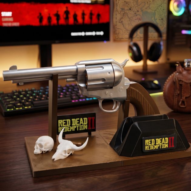 Red Dead Redemption Revolver Desk Controller holder